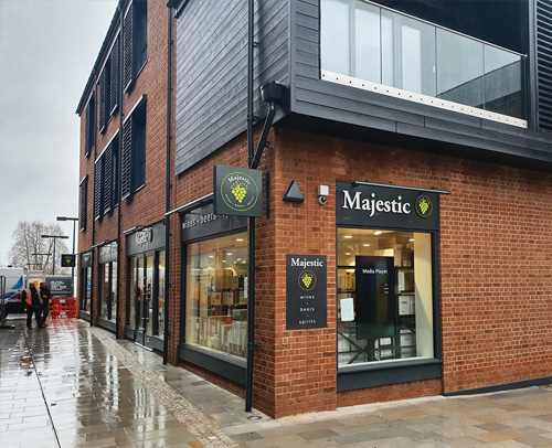 Majestic Wines Shop Fit