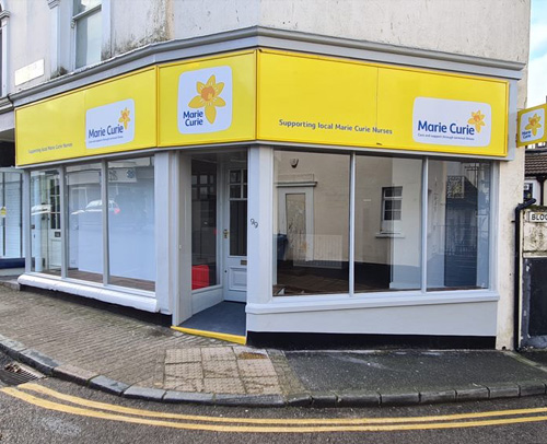 Marie Curie Shop Fit
