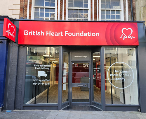 British Heart Foundation Shop Fit